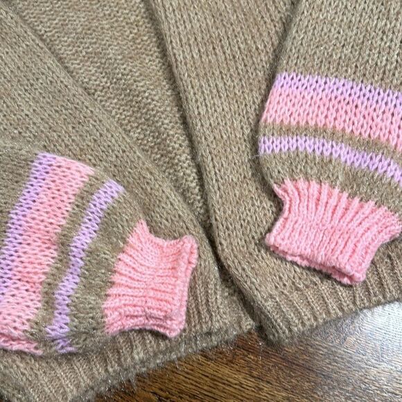 By Anthropologie Juillet Cropped Cardigan Sweater One Size - Picture 4 of 7